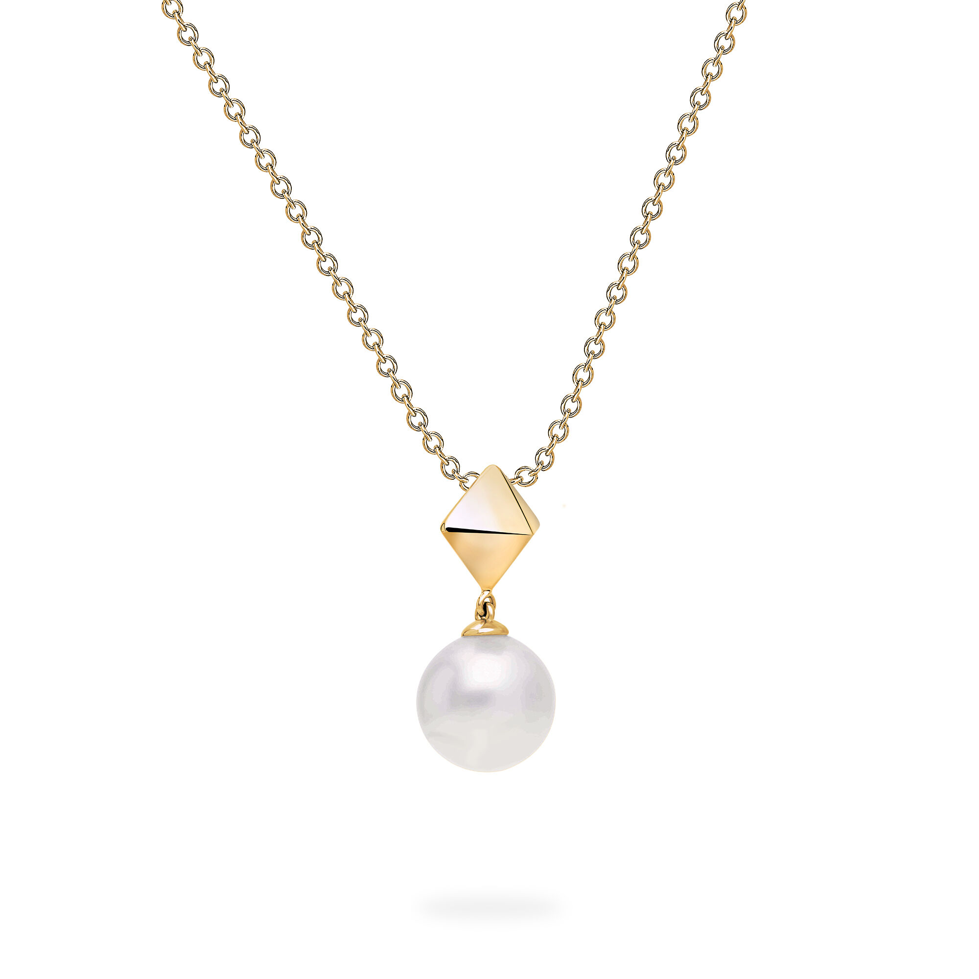 Birks Rock & Pearl® Yellow Gold Freshwater Pearl and Stud Pendant